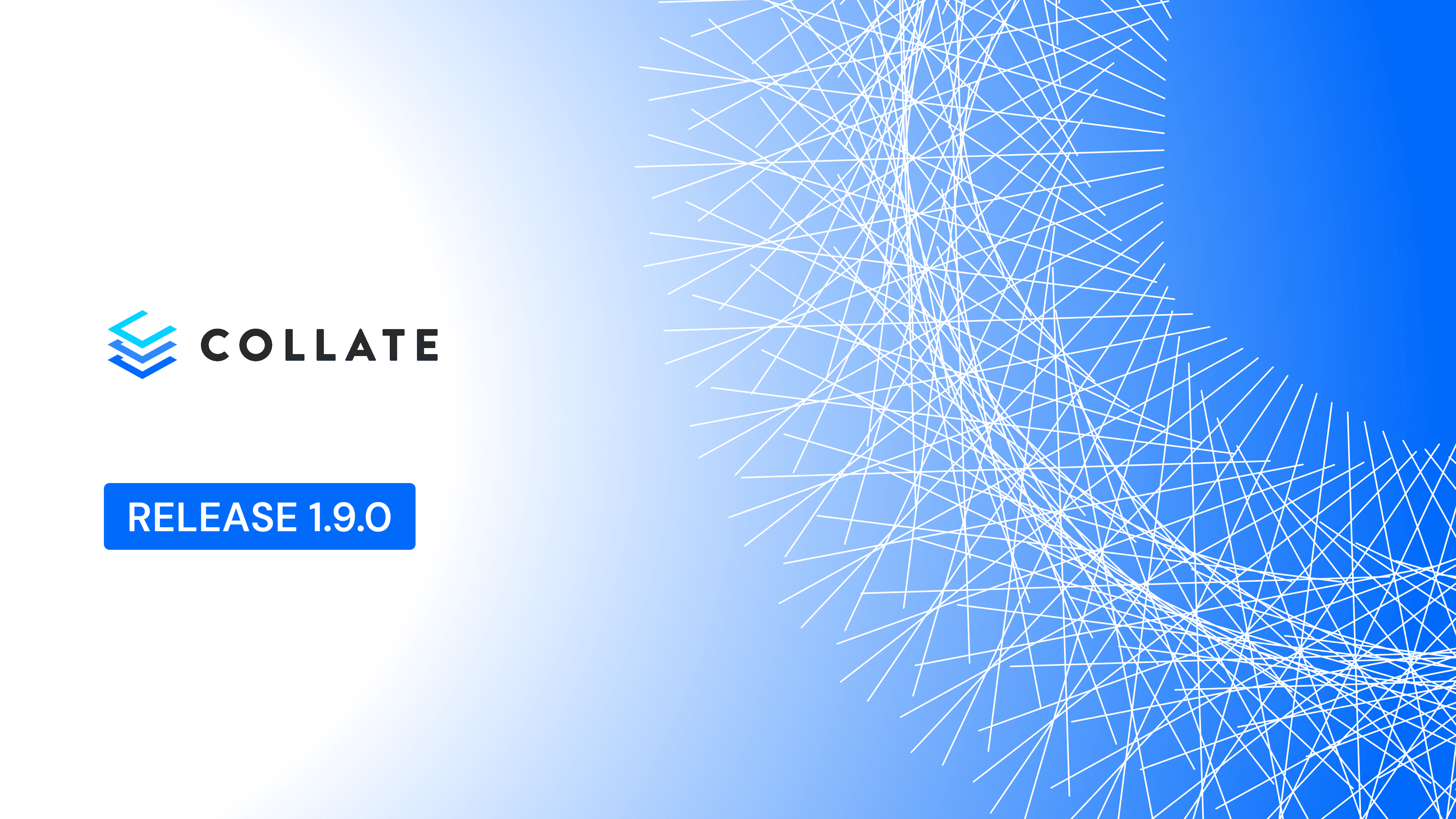 Announcing Collate 1.9